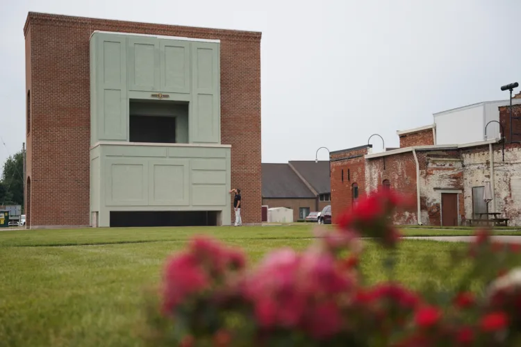 Built to scale: A 3-story Hoosier cabinet in Indiana celebrates an American kitchen icon
